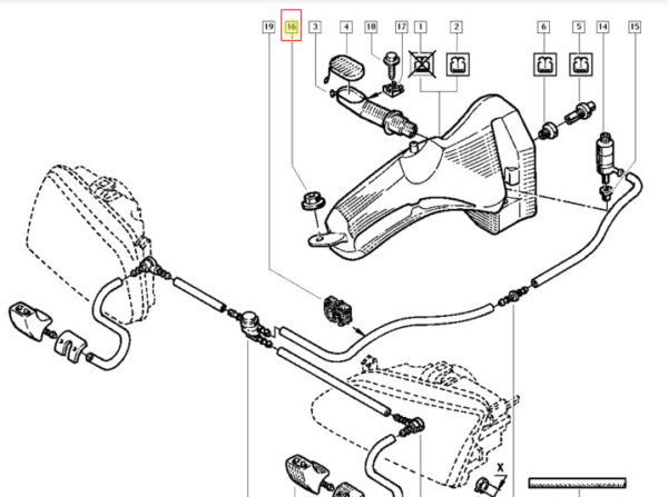 porca roscada de aço renault clio, sandero 7703035048