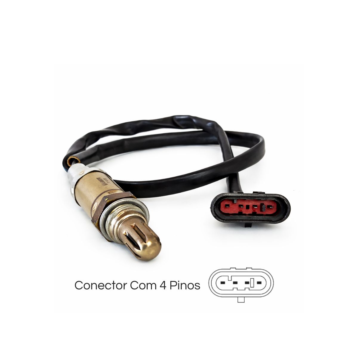 Oza112a4-1 sonda lambda fiat palio 1.0 8v 1996 a 2000 oza112a4