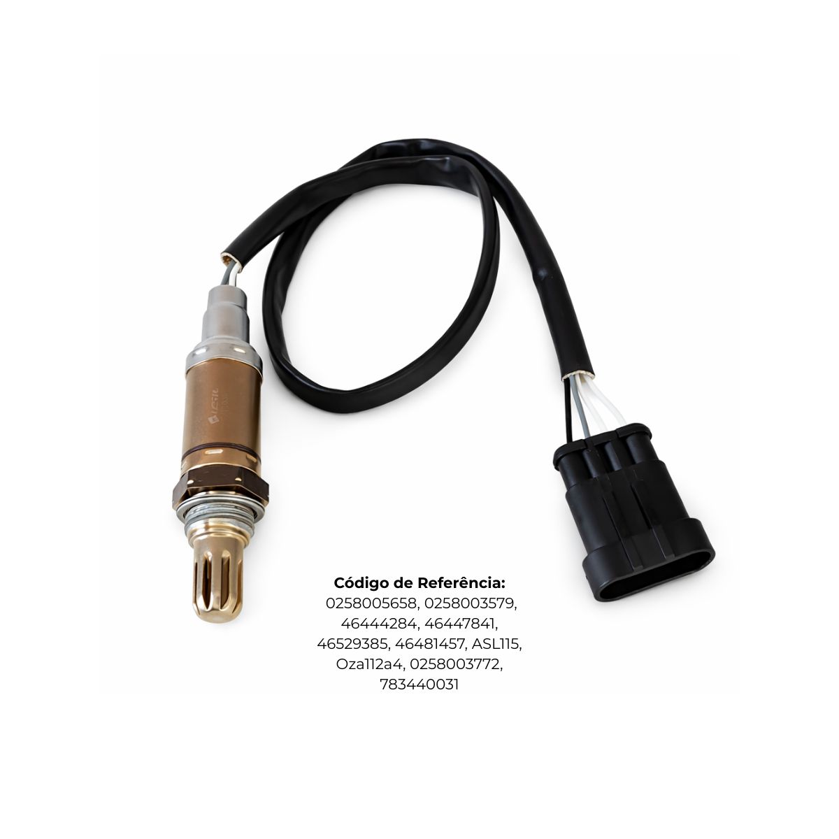 Oza112a4-2 (2) sonda lambda fiat palio 1.0 8v 1996 a 2000 oza112a4