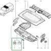 forro do teto solar renault kangoo 8200267289
