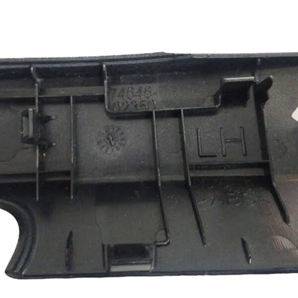 moldura puxador forro porta dianteira esquerda toyota corolla 7464602350
