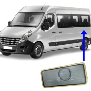 vidro lateral renault master ii 7700351258