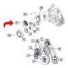 polia tensora correia dentada dodge ram original ny18017/13