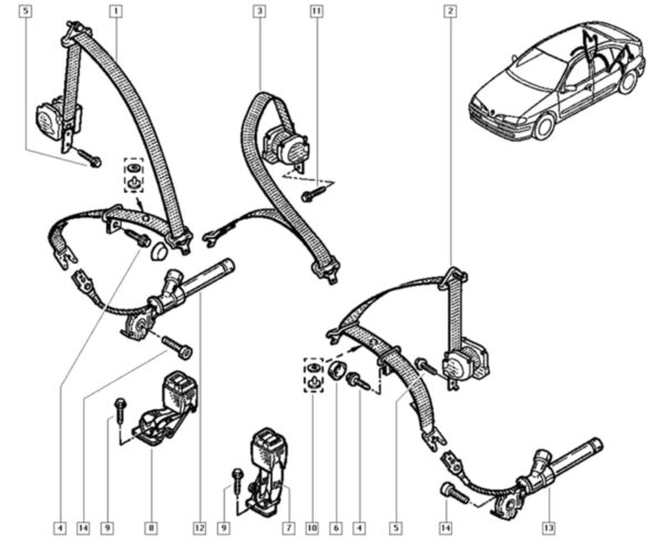 parafuso plip aço renault duster twizy 6001548529 (cópia)