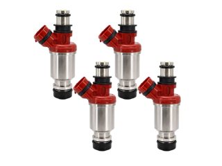 kit 4 bicos injetores toyota corolla 1.6 1.8 novo 2325016160