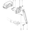 parafuso aco cremalheira direção renault megane 7703002844