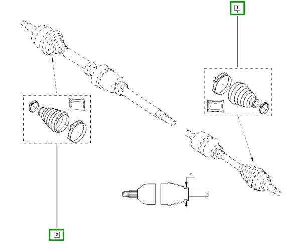 coifa homocinetica renault laguna 7701209244