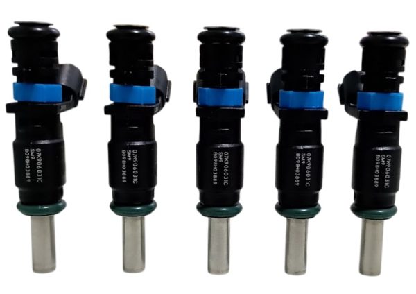 kit 5 bicos injetores jetta 2.5 20v 2005 a 2010 07k906031c