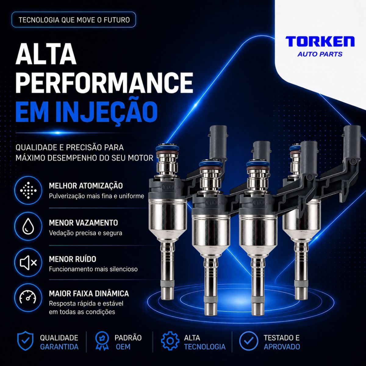 kit 4 bicos injetores fiat toro 1.3 4cc turbo t270 jeep renagade original 46338078