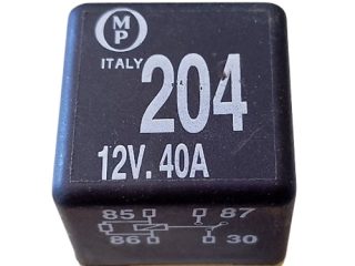 relé 204 auxiliar audi vw 12v 40a original a7 431951253h