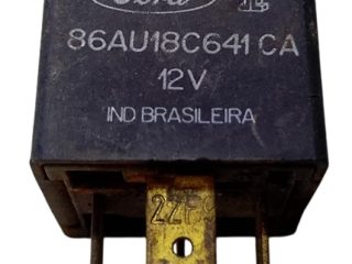 relé auxiliar farol neblina linha ford 4 vias original 4 vias 86au18c641ca