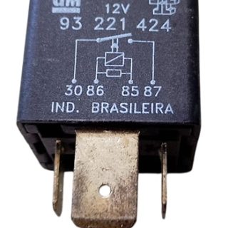 relé auxiliar ventuinha radiador vidro elétrico 12v 50a gm 93221424