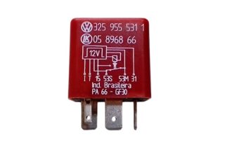 rele limpador parabrisa vw gol/saveiro/ original 3259555311