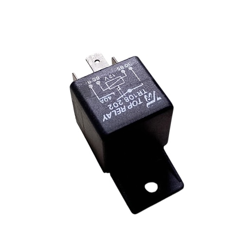 TR108202 2 rele auxiliar universal 4 pinos c/ suporte tr108202