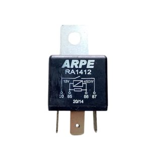 relé auxiliar 4 term. 12v arpe ra1412