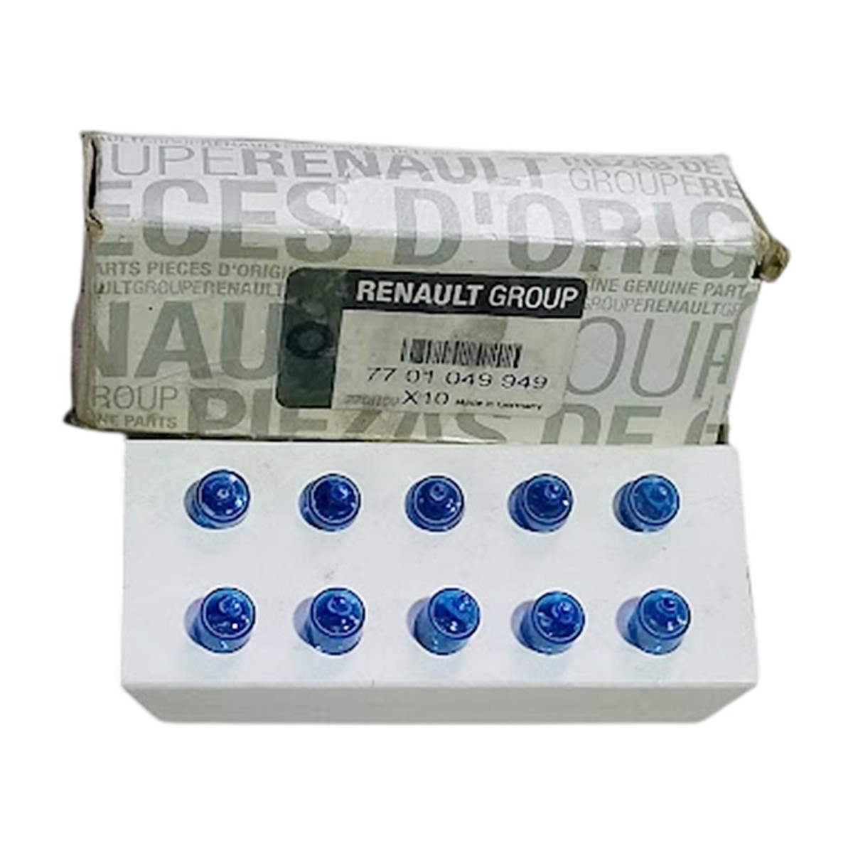 kit 10 lampadas 12v w5w renault megane scenic 7701049949 q