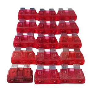 kit 30 fusiveis lamina 10 amperes universal jac 4 q