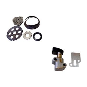 kit distribuicao com corrente embreagem ford corcel motor cht 8751 3 q