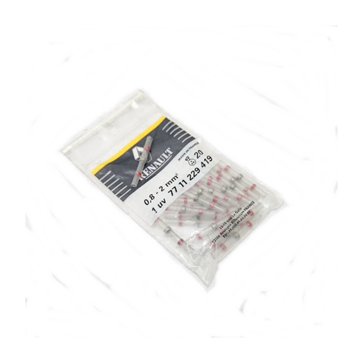 luva solda termo retratil emenda fio linha renault clio sandero 7711229419 q
