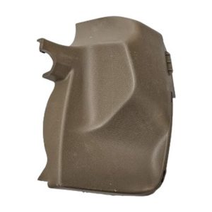 moldura inferior central painel bordo instrumento renault duster marron 681041671r q