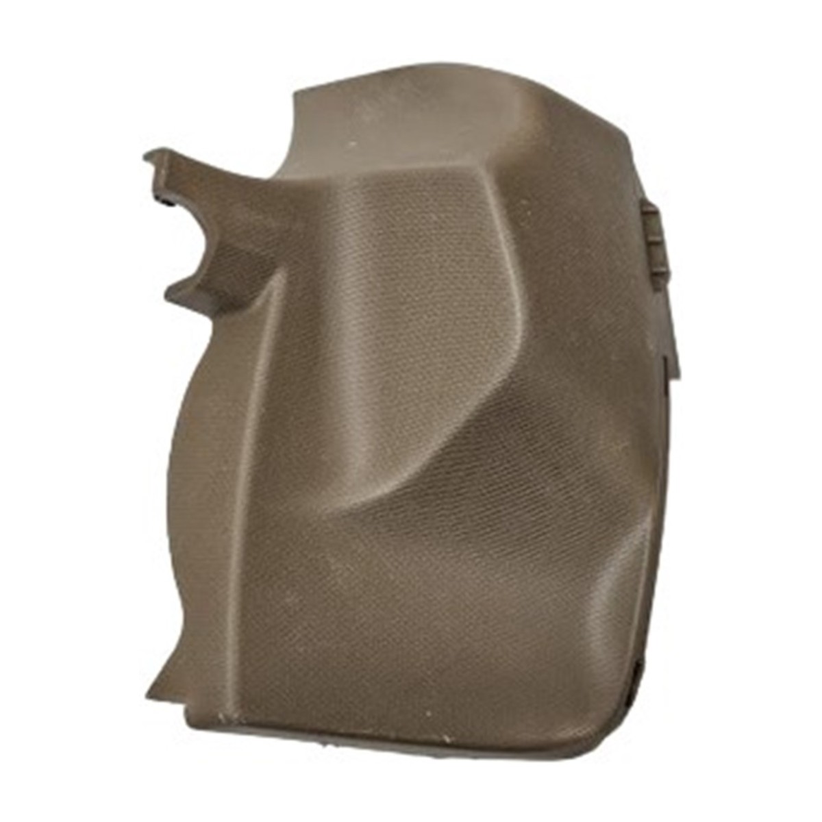 moldura inferior central painel bordo instrumento renault duster marron 681041671r q