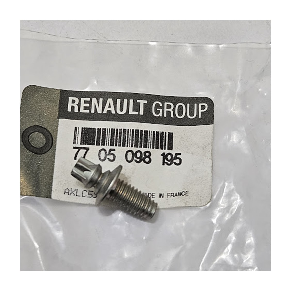 parafuso aco hexagonal tork cilindro de ignicao renault kangoo ii 7705098195 q