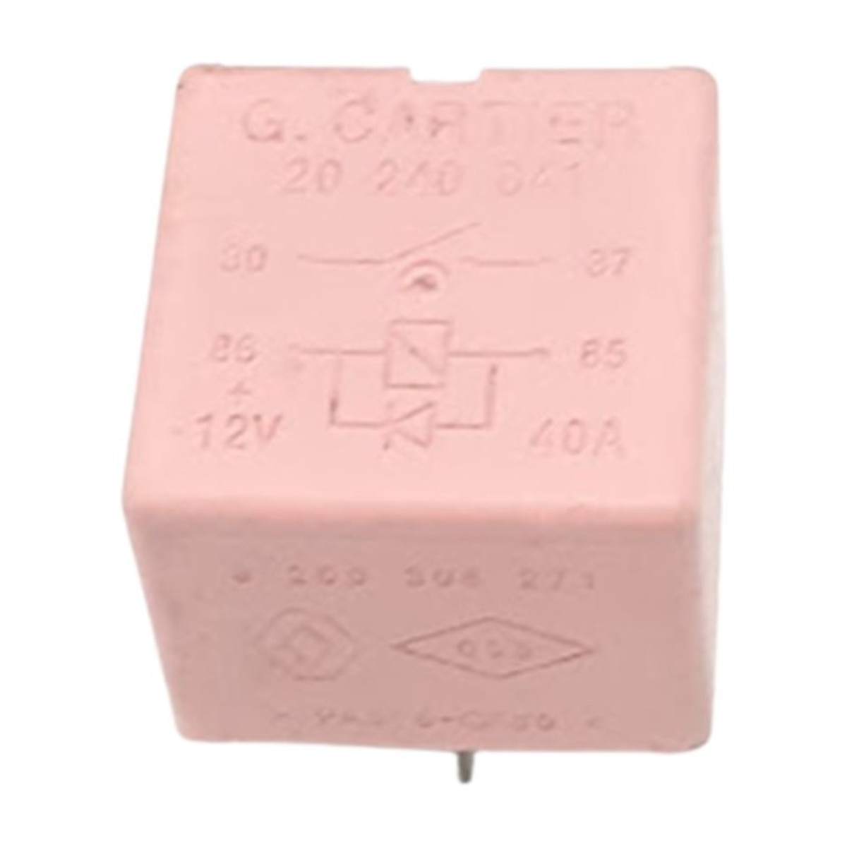 rele auxiliar renault clio 12v 40a 20240041 q