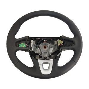 volante de direcao em couro parcial renault fluence – 484007658r q
